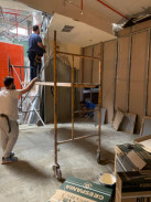 BURGER KING: TRABAJOS DE ARPECONST - 